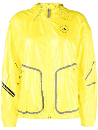 Adidas By Stella Mccartney Jackets In Yellow