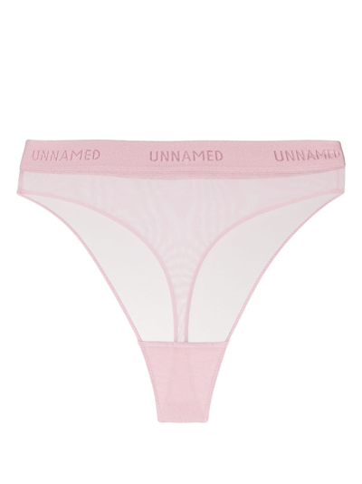 Zhilyova Hanna High-waisted Briefs In Pink