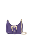 VERSACE JEANS COUTURE COUTURE BAROCCO-BUCKLE MINI BAG