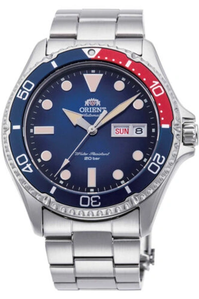 Pre-owned Orient Men's Ra-aa0812l19b Sport Kamasu Mako Iii 42mm Manual-wind Watch