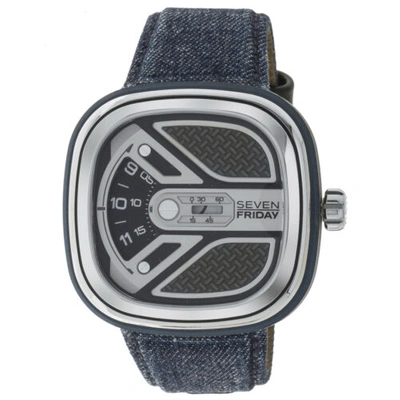 Pre-owned Sevenfriday Men's M1b-01 Urban Explorer 47.6 Automatic Watch