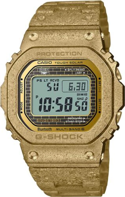 Pre-owned Casio G-shock Gmw-b5000pg-9jr 40th Anniversary Recrystallized Limited Men Watch