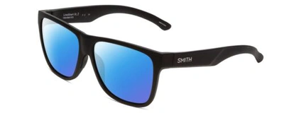 Pre-owned Smith Lowdown Xl 2 Unisex Designer Polarized Sunglasses In Black 60 Mm 4 Options In Blue Mirror Polar