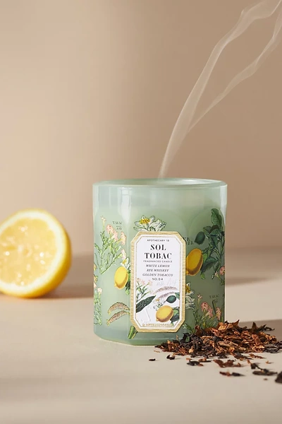 Apothecary 18 By Anthropologie Apothecary 18 Small Sol Tabac Glass Candle