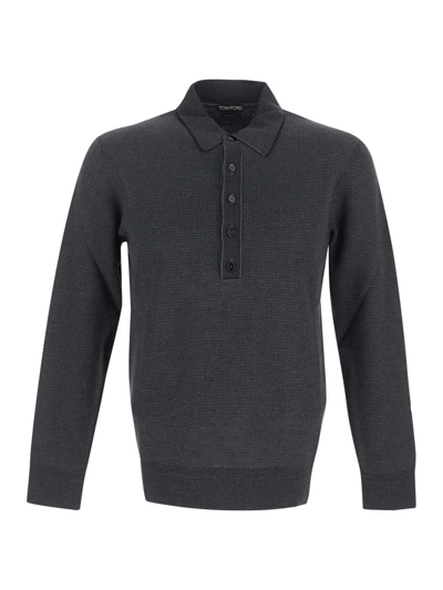 Tom Ford Sweaters In Grey