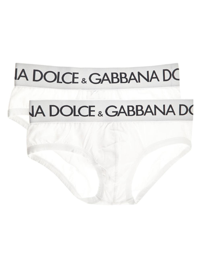 Dolce & Gabbana Bipack Brando Brief In White