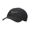 Nike Unisex Club Unstructured Swoosh Cap In Black