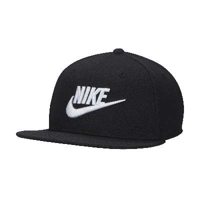 Nike Unisex Dri-fit Pro Structured Futura Cap In Black