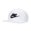 Nike Unisex Dri-fit Pro Structured Futura Cap In White