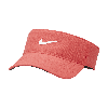 Nike Unisex Dri-fit Ace Swoosh Visor In Red