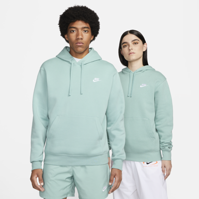 Nike Men's  Sportswear Club Fleece Pullover Hoodie In Green