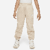 Nike Sportswear Club Fleece Big Kids' Loose Pants In Brown
