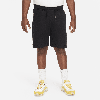 Nike Sportswear Tech Fleece Big Kids' (boys') Shorts (extended Size) In Black
