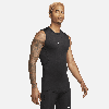 Nike Men's  Pro Dri-fit Tight Sleeveless Fitness Top In Black