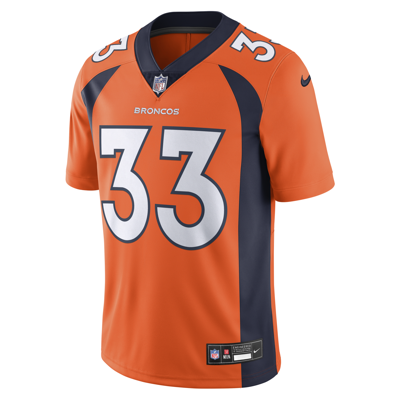 Nike Javonte Williams Orange Denver Broncos  Vapor Untouchable Limited Jersey