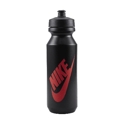 Nike 32oz Big Mouth Graphic Water Bottle In Black