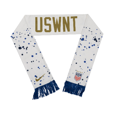 Nike Uswnt Local Verbiage  Unisex Soccer Scarf In White