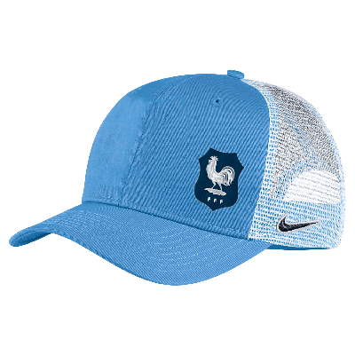 Nike France National Team Classic99  Unisex Soccer Trucker Adjustable Hat In Blue