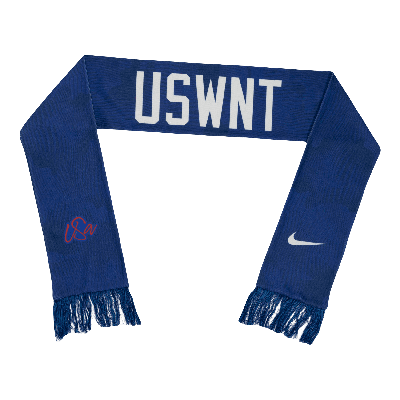 Nike Uswnt Local Verbiage  Unisex Soccer Scarf In Blue