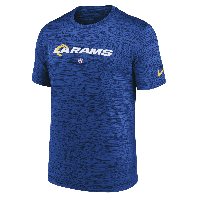 Nike Men's Dri-fit Sideline Velocity (nfl Los Angeles Rams) T-shirt In Blue