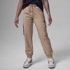 Jordan Post Up Cargo Pants Big Kids Pants In Brown