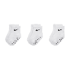 Nike Babies' Toddler Ankle Socks (3 Pairs) In White