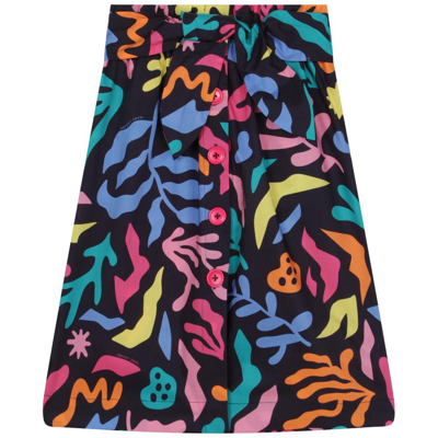 The Marc Jacobs Kids Allover Printed Skirt In Multi