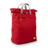 ROKA BACK PACK RUCKSACK FINCHLEY A LARGE IN RECYCLED SUSTAINABLE CANVAS IN MARS RED