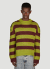 MARNI DOUBLE STRIPE SWEATER