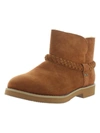 STYLE & CO KAII WOMENS SUEDE FAUX FUR LINED BOOTIES
