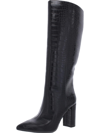 INC PAITON WOMENS FAUX LEATHER KNEE-HIGH BOOTS
