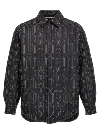 Palm Angels Monogram Long In Black