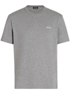 Zegna Short Sleeve T-shirt In Grey