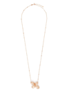 PASQUALE BRUNI 18KT ROSE GOLD GIARDINI SEGRETI DIAMOND NECKLACE