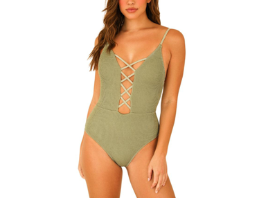 Dippin Daisys Women's Bliss One Piece In Green