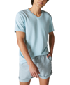 Lucky Brand Venice V-neck Burnout T-shirt In Summer Song