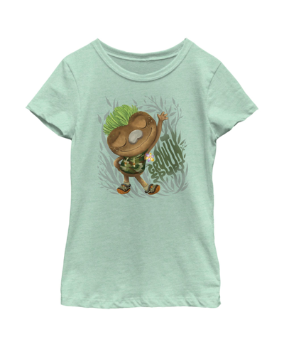 Disney Pixar Kids' Girl's Elemental Clod Growth Spurt Child T-shirt In Mint