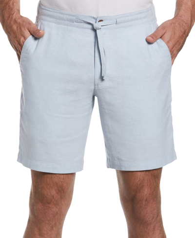 Cubavera Men's Drawstring Shorts In Cerulean