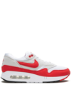 NIKE WHITE AIR MAX 1 '86 OG SNEAKERS - WOMEN'S - SUEDE/RUBBER/FABRIC/MESH,DO984410020058835