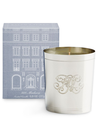 Ralph Lauren Silver-tone 888 Madison Flagship Scented Candle