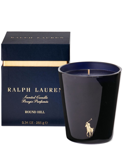 Polo Ralph Lauren Round Hill Kerze In Blue