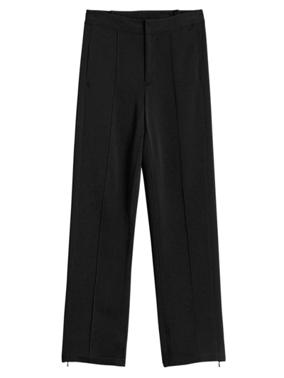 Rag & Bone Women's Cameron Crepe Slim-fit Pants In Black