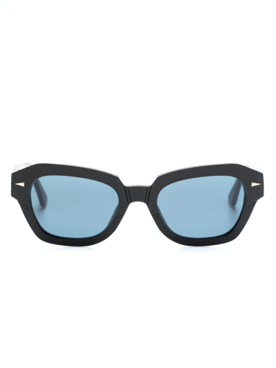 Ahlem Les Halles Cat-eye Sunglasses In Black