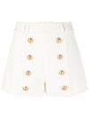 Balmain Bf1pa313xf910fa Blanc In Bianco