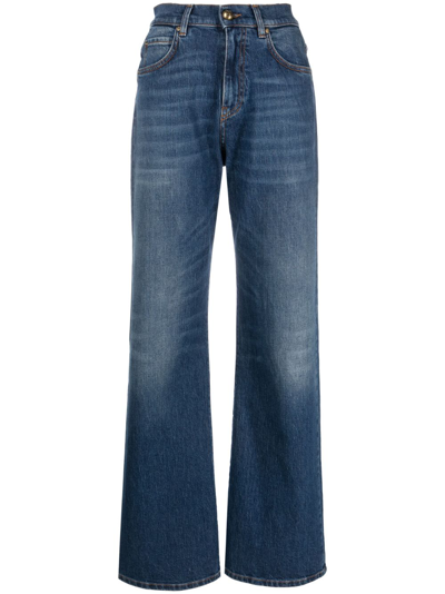 Pinko High-waisted Denim Jeans