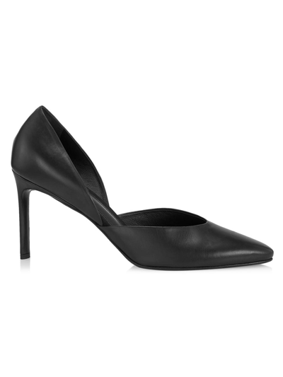 Co Women's 87mm Leather D'orsay Pumps In Black