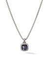 David Yurman Women's Albion Pendant With Pavé Diamonds In Black Orchid