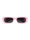 BALENCIAGA WOMEN'S DYNASTY 51MM RECTANGULAR SUNGLASSES