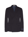 VALENTINO MEN'S DOUBLE-BREASTED WOOL JACKET WITH MAISON VALENTINO TAILORING LABEL