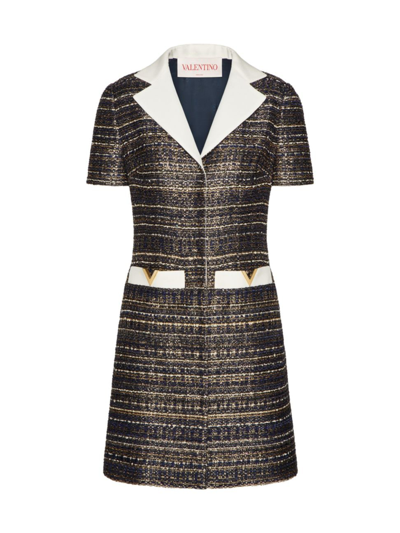 slim fit dress slacks Valentino Plusdepois Print Crepe Couture Short Dress – Runway Catalog